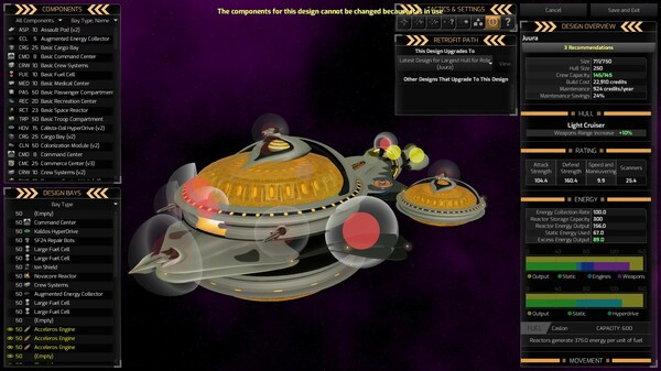 Игра Distant Worlds 2: Factions - Quameno and Gizureans, скриншот