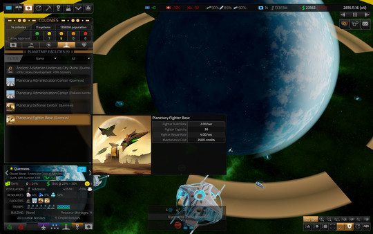 Игра Distant Worlds 2, скриншот