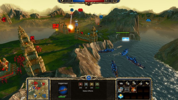 Игра Divinity: Dragon Commander, скриншот