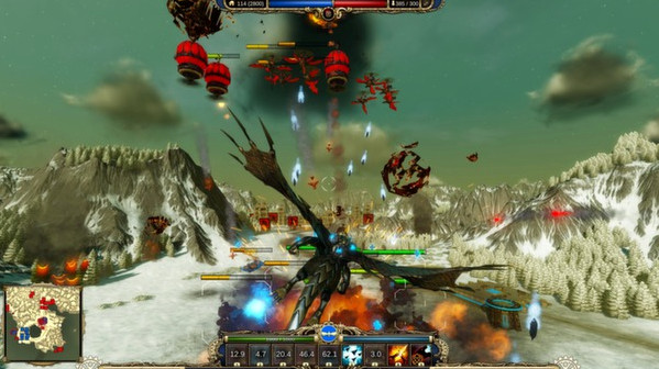 Игра Divinity: Dragon Commander, скриншот