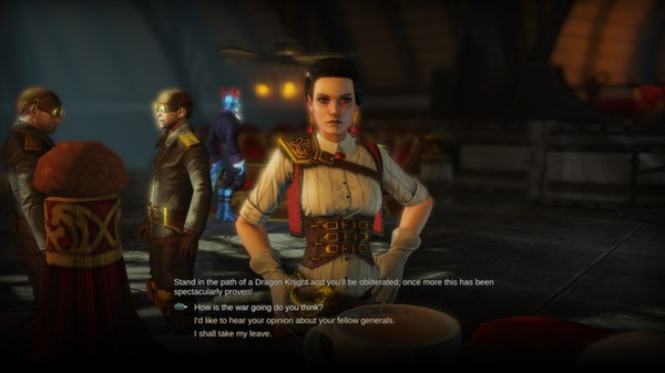Игра Divinity: Dragon Commander, скриншот