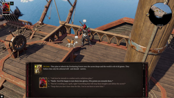 Игра Divinity: Original Sin 2 - Companion: Sir Lora the Squirrel, скриншот
