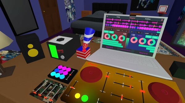 Игра DJ SIMULATOR, скриншот