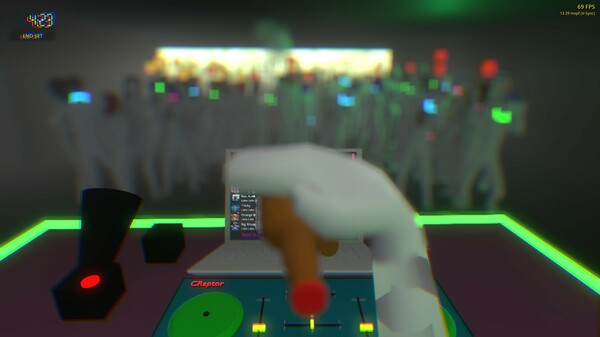 Игра DJ SIMULATOR, скриншот