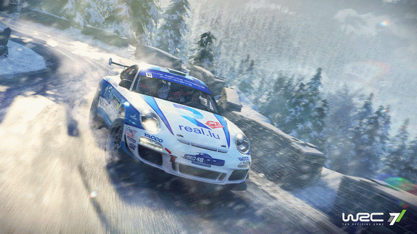 Игра DLC - WRC 7 Porsche Car, скриншот
