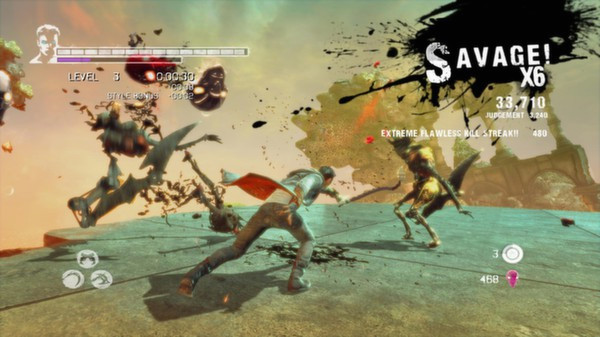 Игра DmC Devil May Cry: Bloody Palace Mode, скриншот