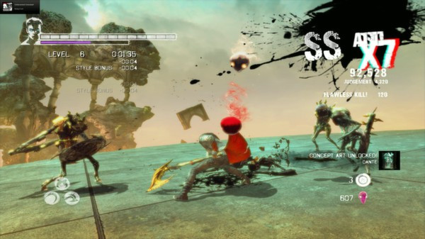 Игра DmC Devil May Cry: Bloody Palace Mode, скриншот