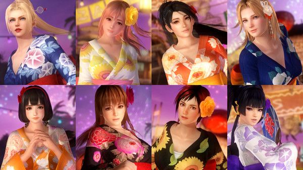 Игра DOA5LR Summer Festival Costume Set, скриншот