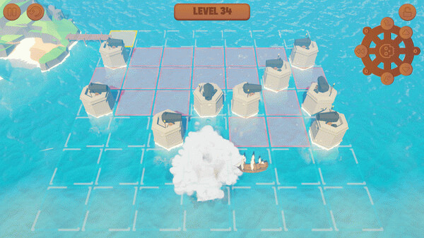 Игра Docking Ships, скриншот