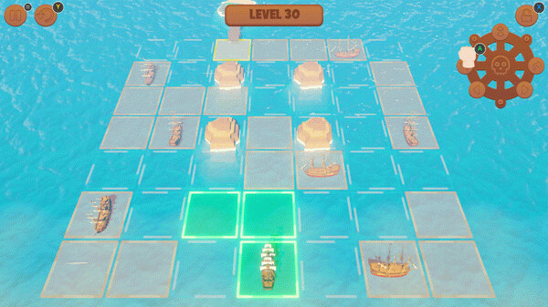 Игра Docking Ships, скриншот