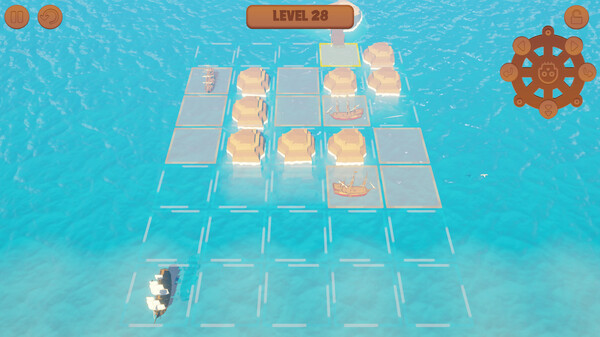 Игра Docking Ships, скриншот