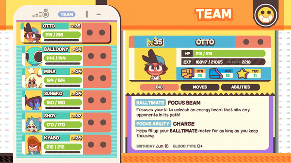 Игра Dodgeball Academia, скриншот