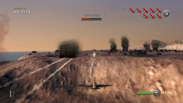 Игра Dogfight 1942 Fire Over Africa, скриншот