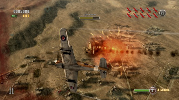 Игра Dogfight 1942 Fire Over Africa, скриншот
