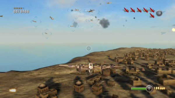 Игра Dogfight 1942 Fire Over Africa, скриншот