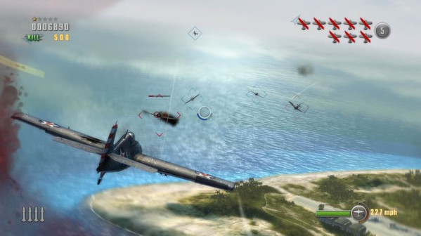 Игра Dogfight 1942, скриншот