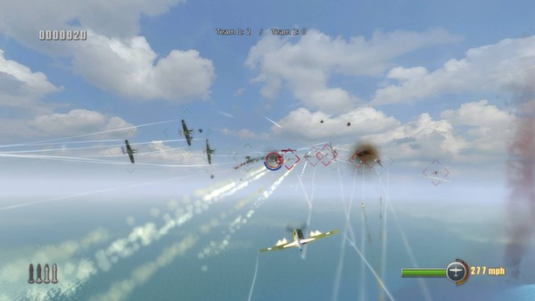 Игра Dogfight 1942, скриншот