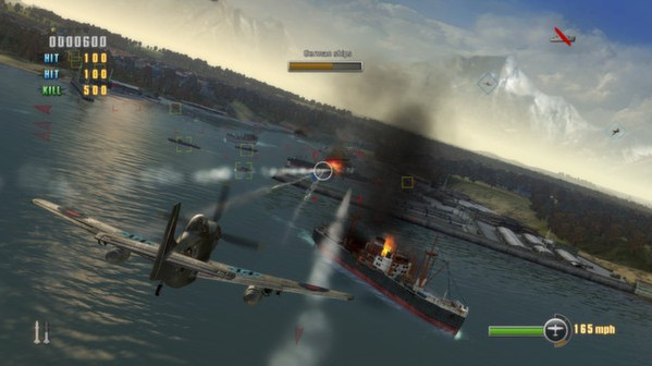 Игра Dogfight 1942, скриншот