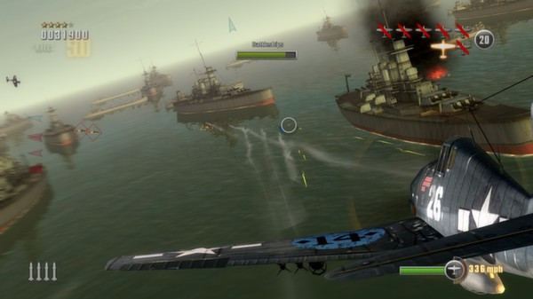 Игра Dogfight 1942, скриншот