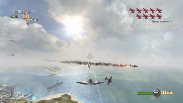 Игра Dogfight 1942, скриншот