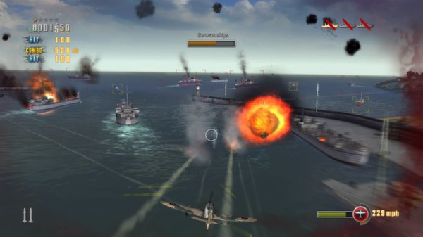 Игра Dogfight 1942, скриншот
