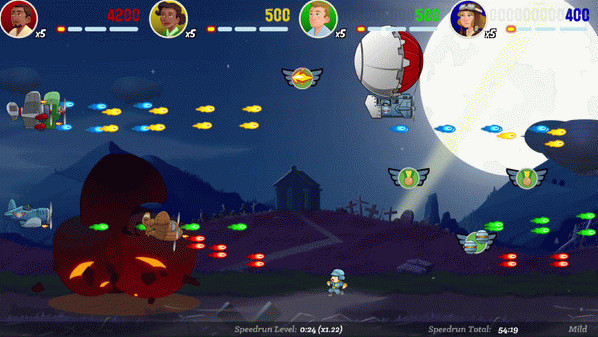 Игра Dogfight, скриншот