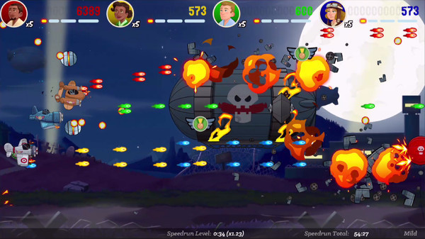 Игра Dogfight, скриншот