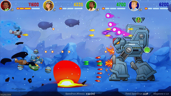 Игра Dogfight, скриншот
