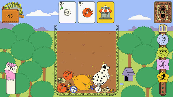 Игра Dogpile, скриншот