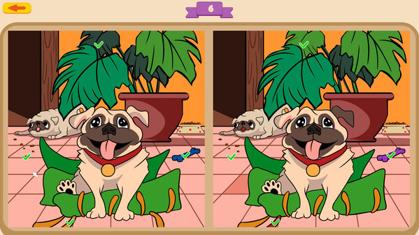 Игра Dogs Contrast, скриншот