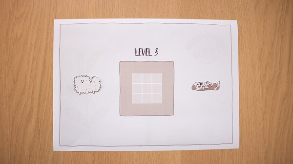 Игра Dogs Organized Neatly - Paper Edition, скриншот