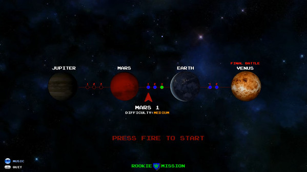 Игра Dogstar, скриншот