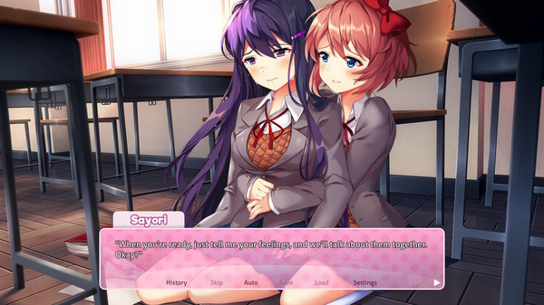 Игра Doki Doki Literature Club Plus!, скриншот