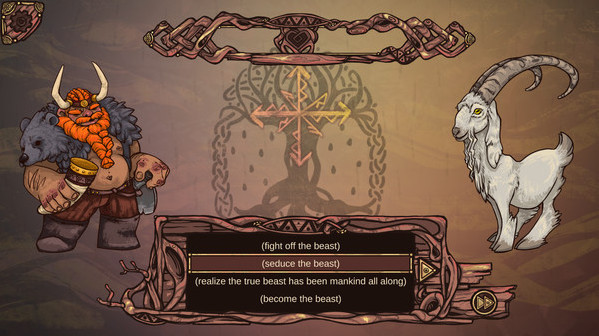 Игра Doki Doki Ragnarok, скриншот