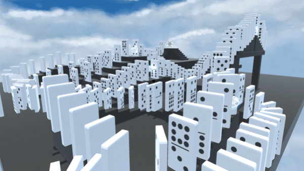 Игра Domino Sky, скриншот