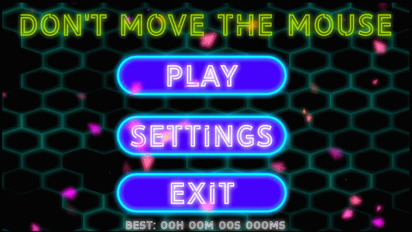Игра Don't Move the Mouse, скриншот
