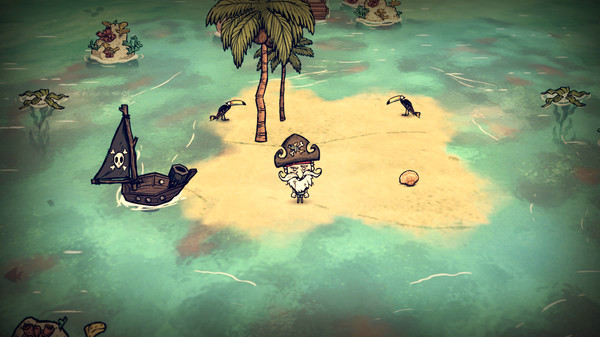 Игра Don't Starve: Shipwrecked, скриншот