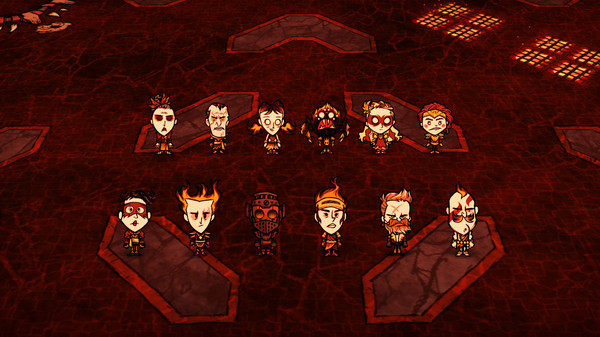 Игра Don't Starve Together: All Survivors Magmatic Chest, скриншот