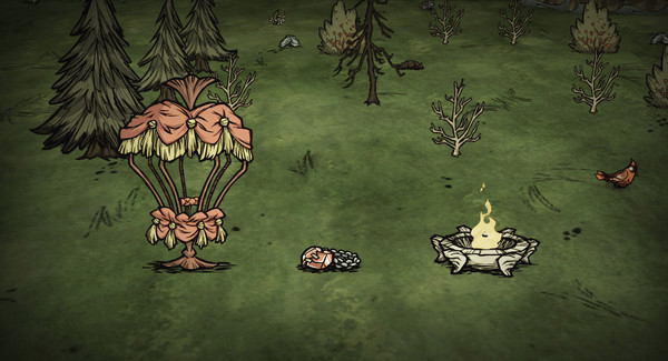 Игра Don't Starve Together: Beating Heart Chest, скриншот