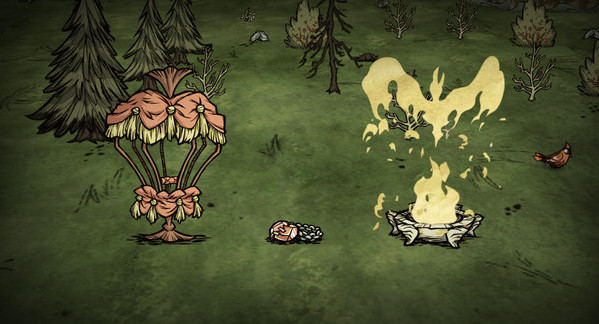 Игра Don't Starve Together: Beating Heart Chest, скриншот