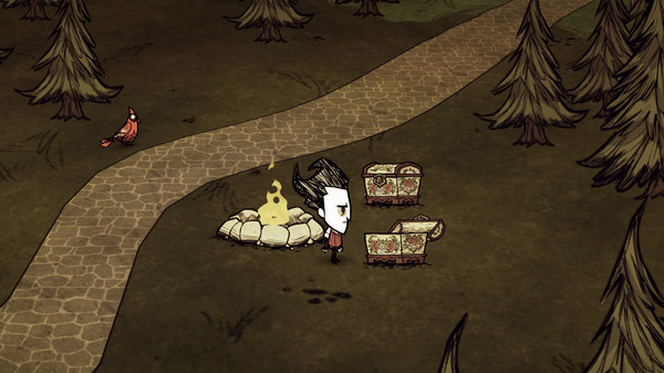 Игра Don't Starve Together: Cottage Cache Chest, скриншот