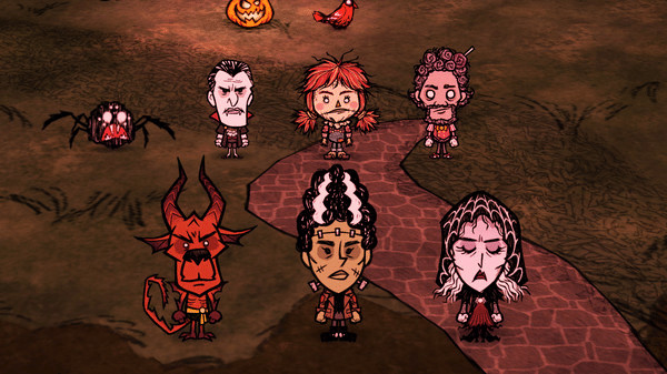Игра Don't Starve Together: Hallowed Nights Survivors Chest, Part II, скриншот