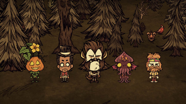 Игра Don't Starve Together: Hallowed Nights Survivors Chest, Part III, скриншот