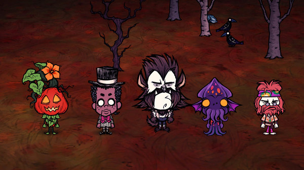Игра Don't Starve Together: Hallowed Nights Survivors Chest, Part III, скриншот