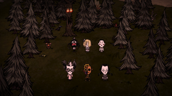 Игра Don't Starve Together: Hallowed Nights Survivors Chest, скриншот