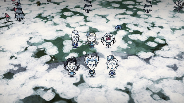Игра Don't Starve Together: Snowfallen Survivors Chest, скриншот