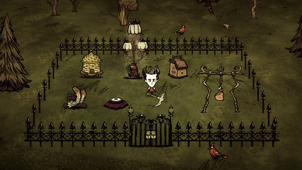 Игра Don't Starve Together: Victorian Antiques Chest, скриншот