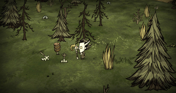 Игра Don't Starve Together: Victorian Belongings Chest, скриншот