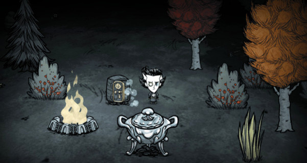 Игра Don't Starve Together: Victorian Belongings Chest, скриншот
