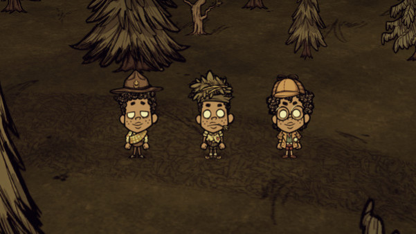 Игра Don't Starve Together: Walter Deluxe Wardrobe, скриншот